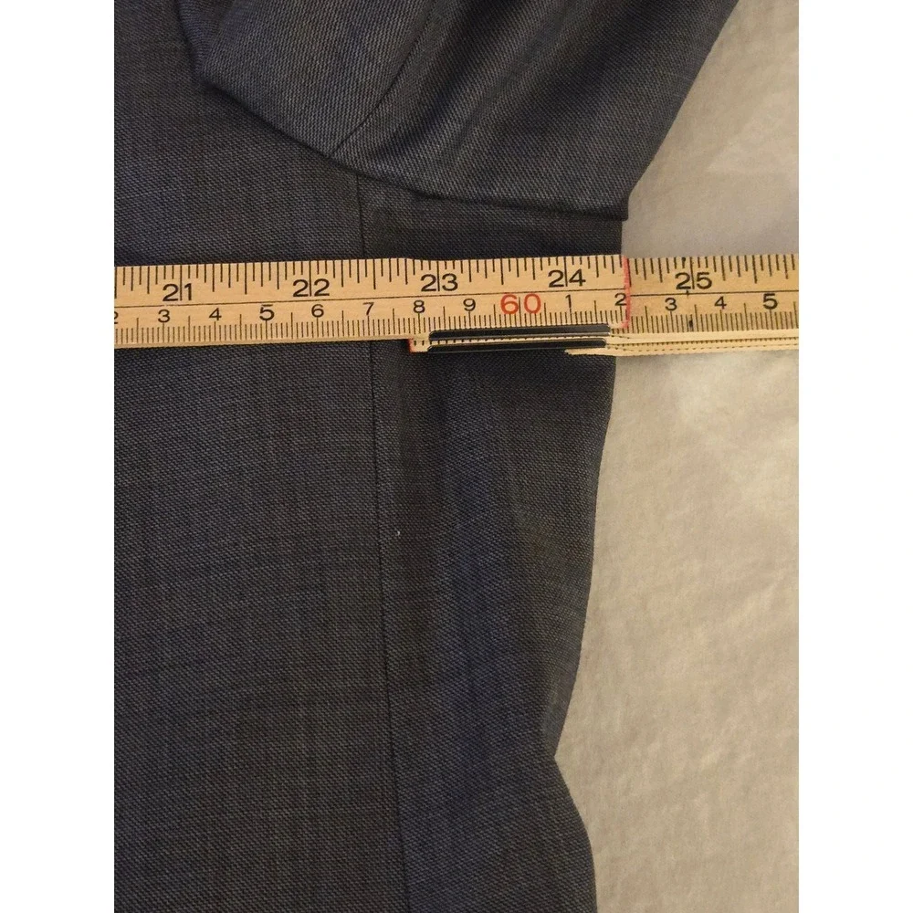 Peter Millar Men's 50T Gray Wool Blazer‎ Jacket 2 Button Classic Fit